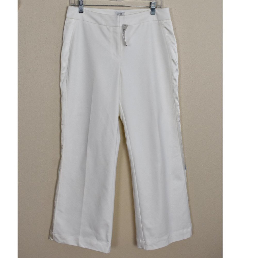 Cache Tuxedo Pants NEW Ivory 6